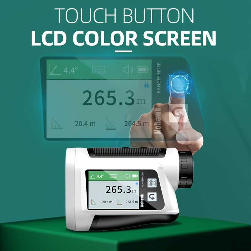 NNETM 1000-Yard USB Rechargeable Laser Rangefinder